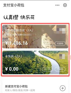 支付宝小荷包