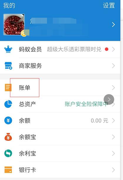 怎么看支付宝收入支出