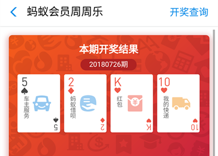 支付宝周周乐