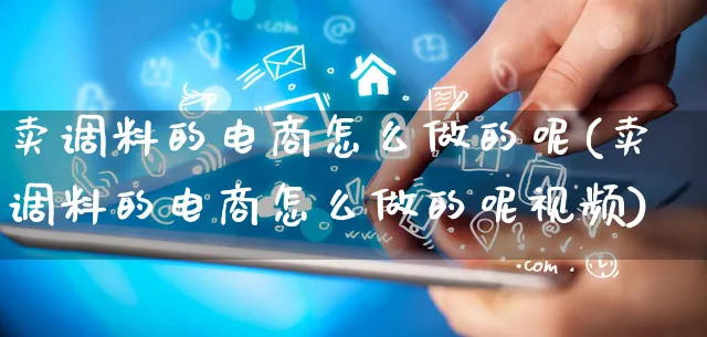 卖调料的电商怎么做的呢(卖调料的电商怎么做的呢视频)_https://www.qujiang-marathon.com_电商资讯_第1张