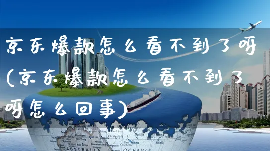 京东爆款怎么看不到了呀(京东爆款怎么看不到了呀怎么回事)_https://www.czttao.com_京东电商_第1张