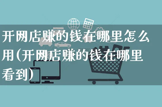 开网店赚的钱在哪里怎么用(开网店赚的钱在哪里看到)_https://www.czttao.com_店铺装修_第1张