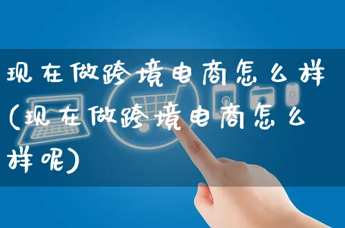 现在做跨境电商怎么样(现在做跨境电商怎么样呢)_https://www.czttao.com_亚马逊电商_第1张