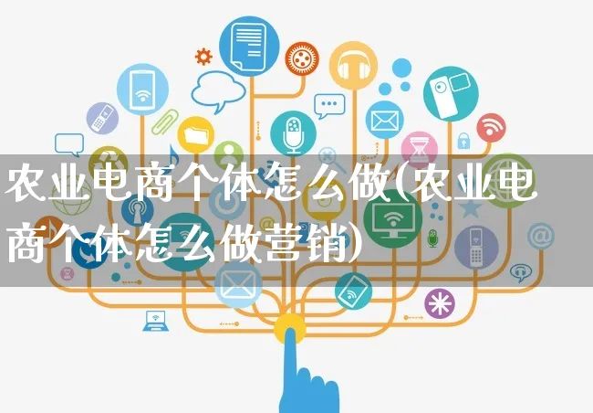 农业电商个体怎么做(农业电商个体怎么做营销)_https://www.czttao.com_开店技巧_第1张