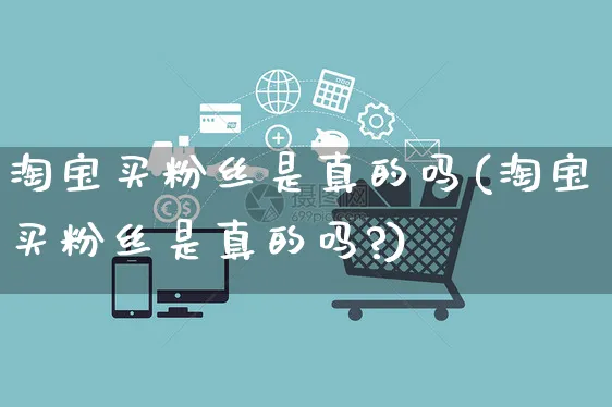 淘宝买粉丝是真的吗(淘宝买粉丝是真的吗?)_https://www.czttao.com_拼多多电商_第1张