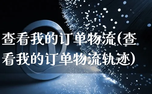 查看我的订单物流(查看我的订单物流轨迹)_https://www.czttao.com_亚马逊电商_第1张