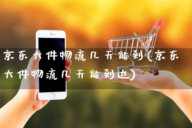 京东大件物流几天能到(京东大件物流几天能到达)_https://www.czttao.com_亚马逊电商_第1张