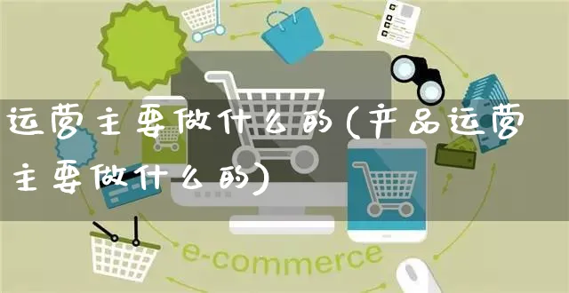 运营主要做什么的(产品运营主要做什么的)_https://www.czttao.com_京东电商_第1张