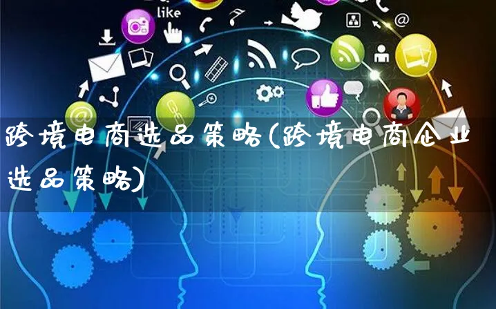 跨境电商选品策略(跨境电商企业选品策略)_https://www.czttao.com_拼多多电商_第1张